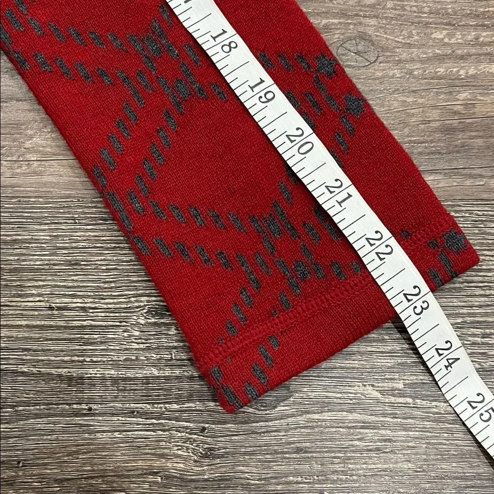 Krimson Klover Red 100% Wool Cardigan Sz S Bella Swan Preppy Rory Y2K Flaws